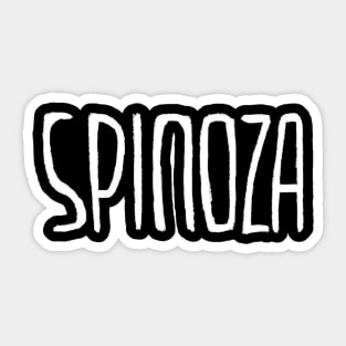 Philosophy, Baruch Spinoza Philosopher Sticker